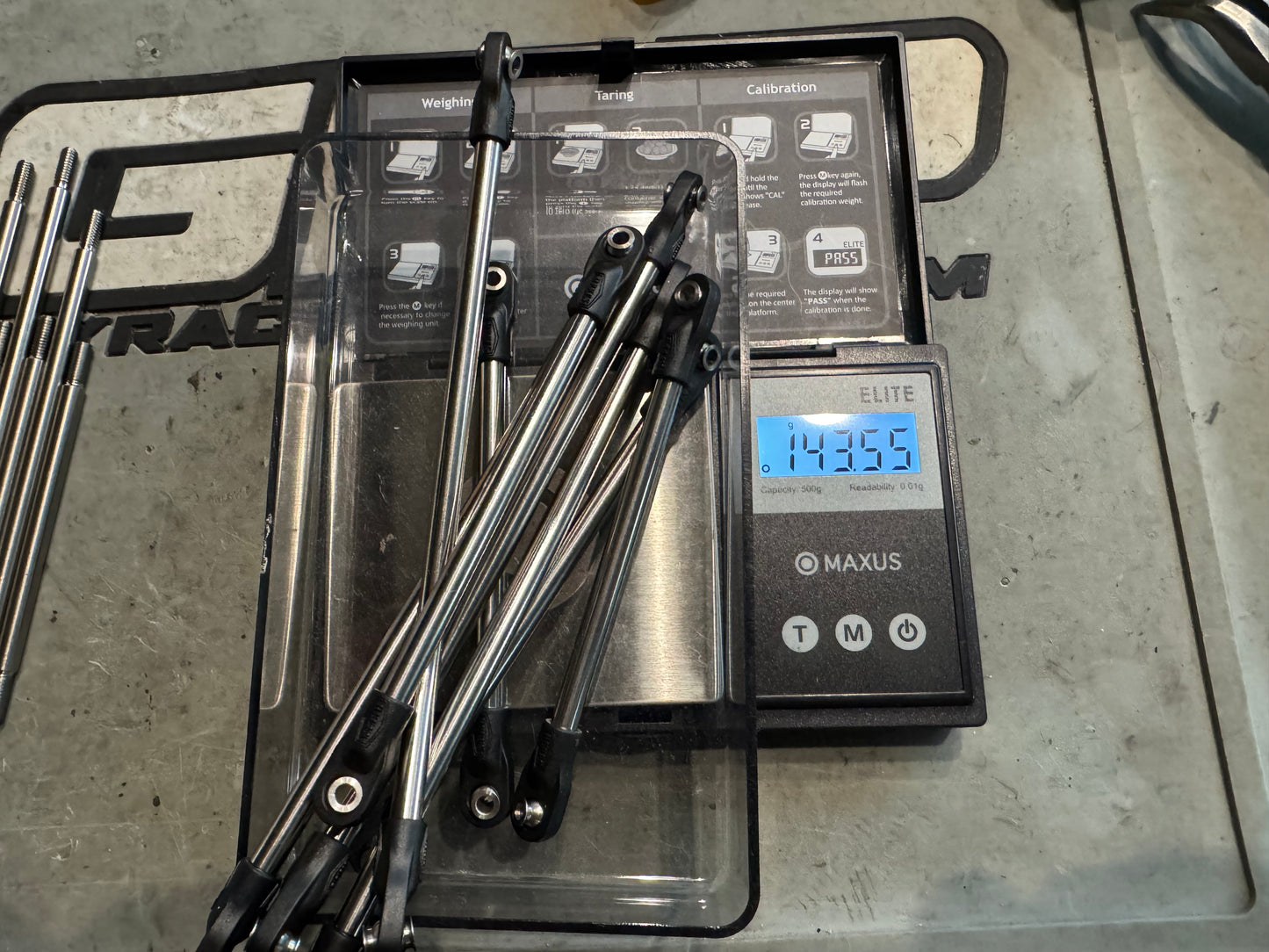XP10 Titanium link kit 12.75” WB