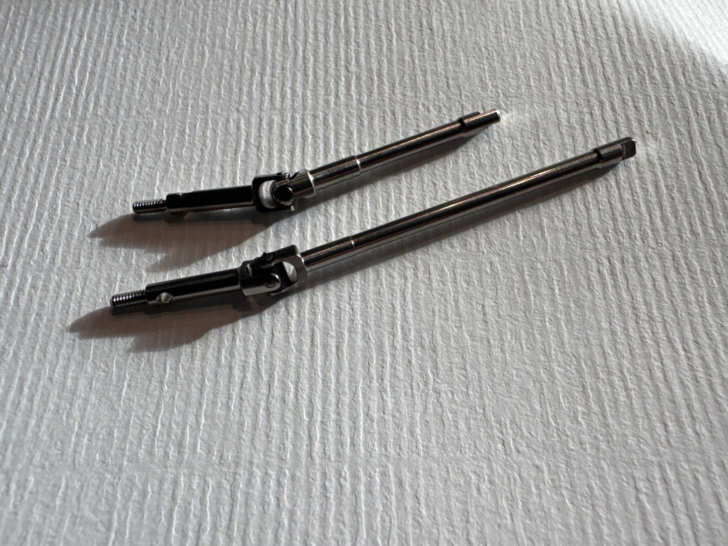 Hard Park MOA front axle shafts