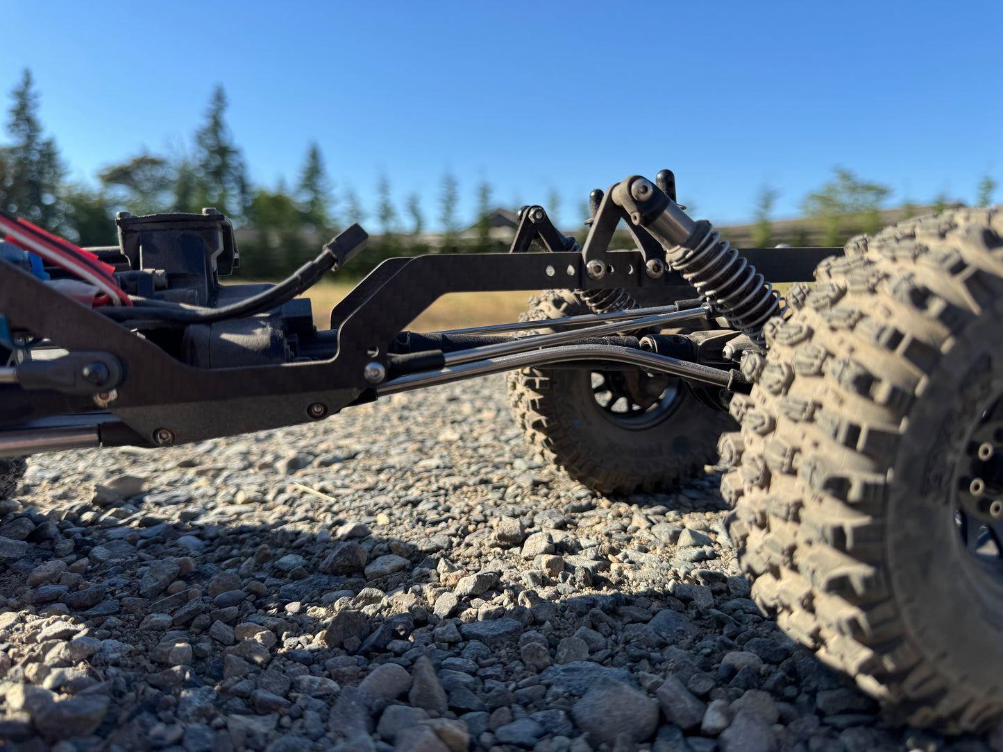 Titanium VRD rear links