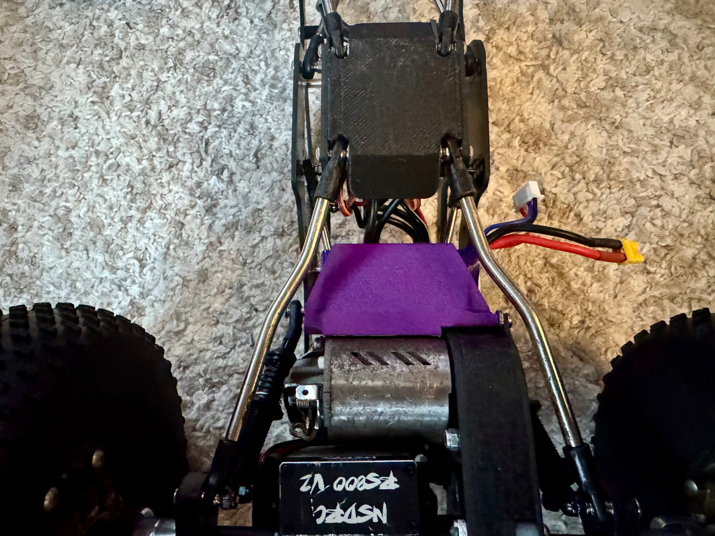 Superlite V1 no strap battery mount