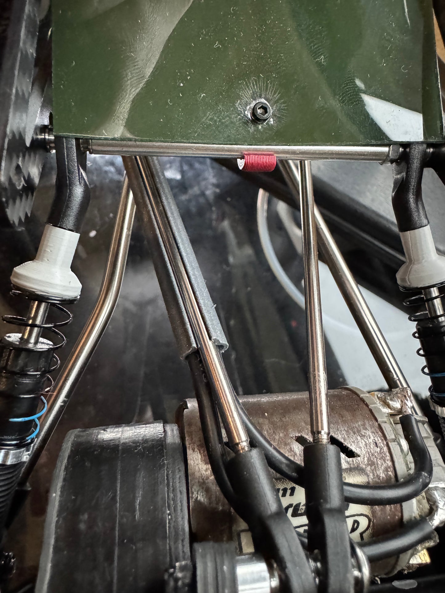 Spring Cups SCX10 shocks